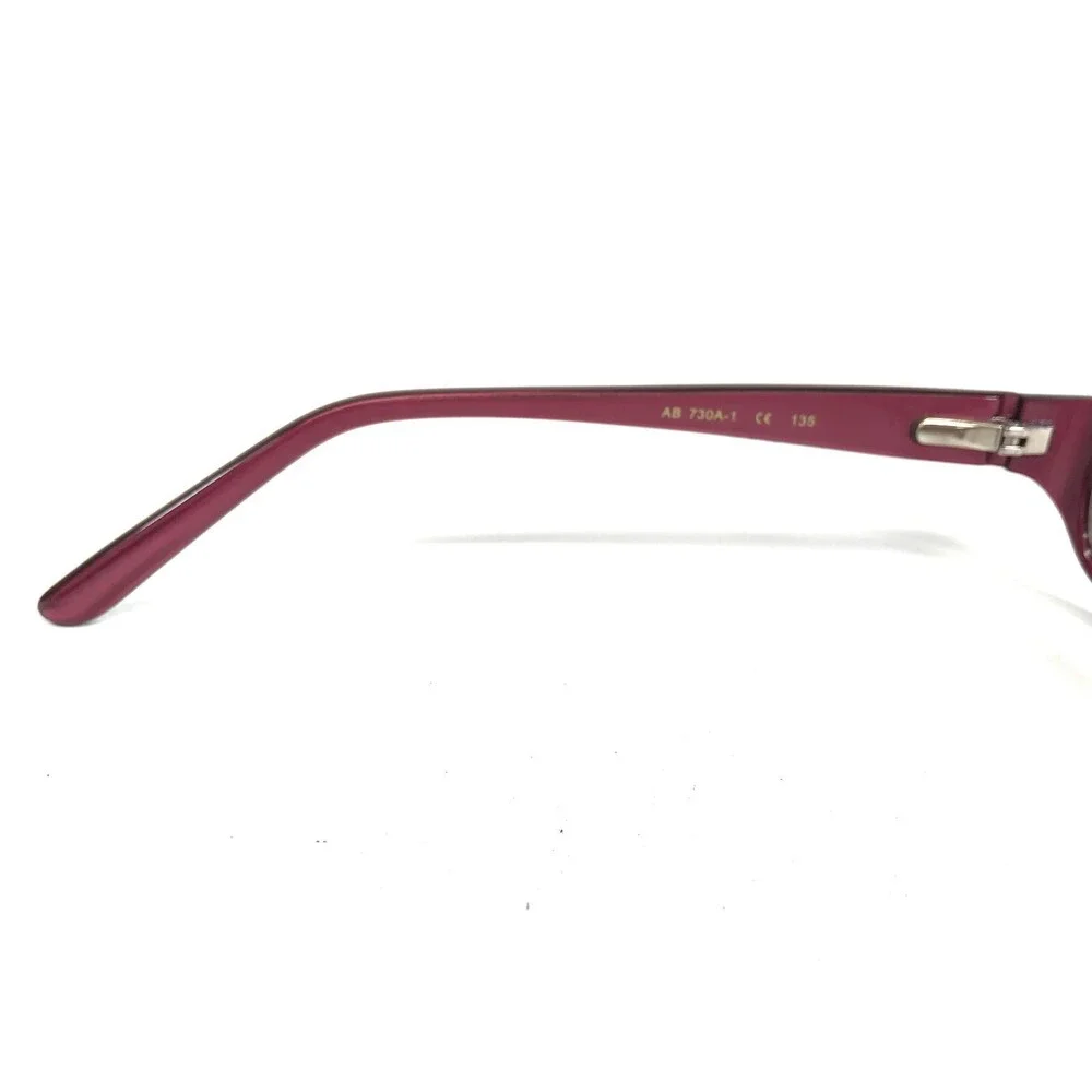 Apple Bottoms Eyeglasses Frames AB 730A-1 Brown Horn Red Rectangular 53-14-135